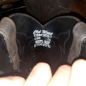 Men's old west cowboy boots